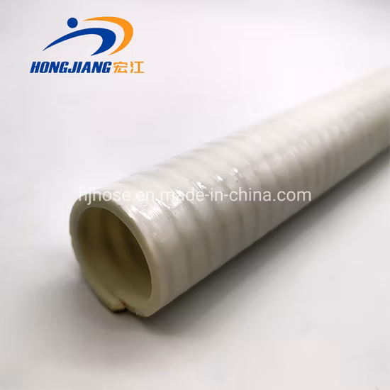 Tubo flessibile di aspirazione in PVC flessibile per pompa acqua ondulata a spirale da 2 \ 3 \ 4 \ 6 \ 8 pollici Tubo flessibile di scarico in plastica flessibile per aspirazione