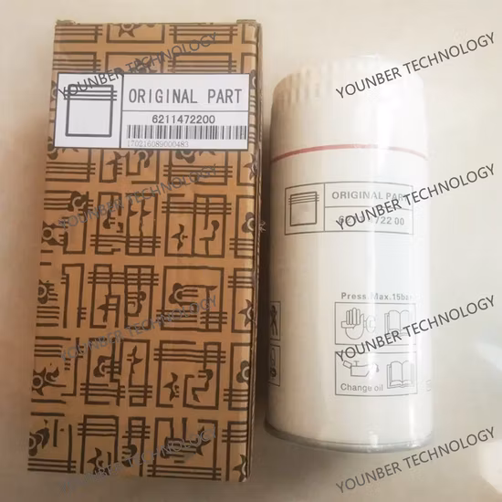 Filtro olio ricambi compressore d'aria Atlas Copco