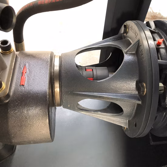 Compressore d'aria industriale a iniezione d'olio industriale a vite singola al miglior prezzo Baosi Air End 7.5kw